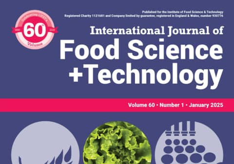 International Journal of Food Science and Technology